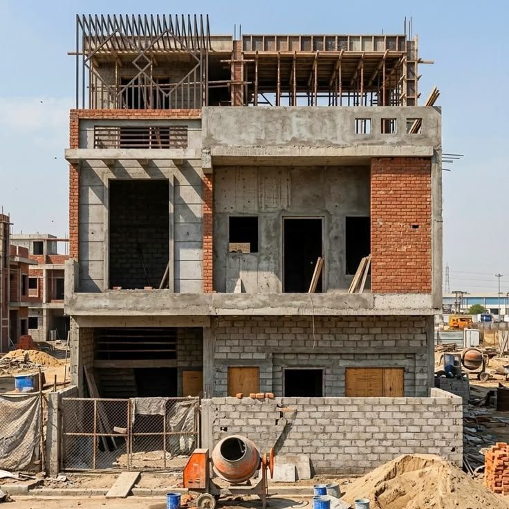 Construção residencial do zero ao acabamento